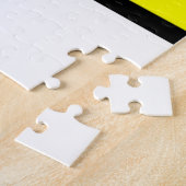 Puzzle Walter se retrouve dans un Piet Mondrian (Côté)