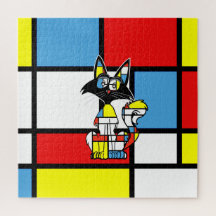 Walter se retrouve dans un Piet Mondrian