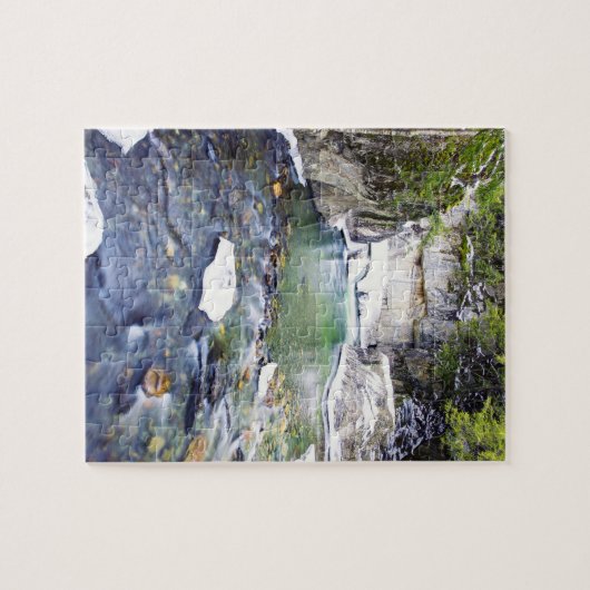 Puzzle Warren Falls Vermont (Horizontal)