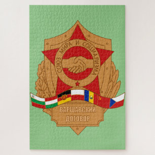 Puzzle Warsaw Pact, USSR, socialist Eastern Europe