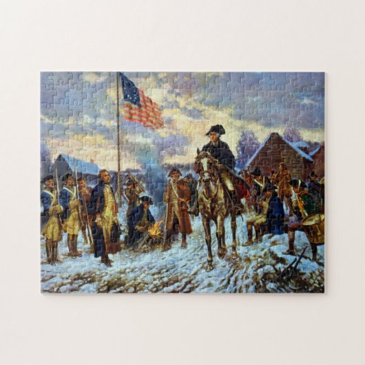 Puzzle Washington at Valley Forge (Horizontal)