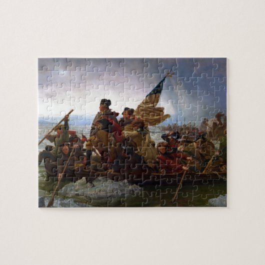 Puzzle Washington croisant le Delaware par Emanuel Leutze (Horizontal)