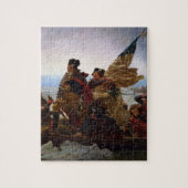 Puzzle Washington Crossing Delaware Art (Vertical)