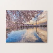 Puzzle Washington D.C Cherry Blossom (Horizontal)