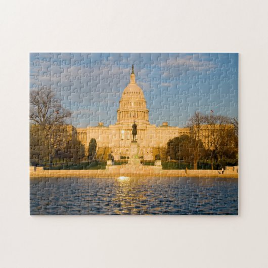 Puzzle Washington DC. Capitale d'État. (Horizontal)