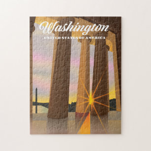 Puzzle Washington États-Unis d'Amérique