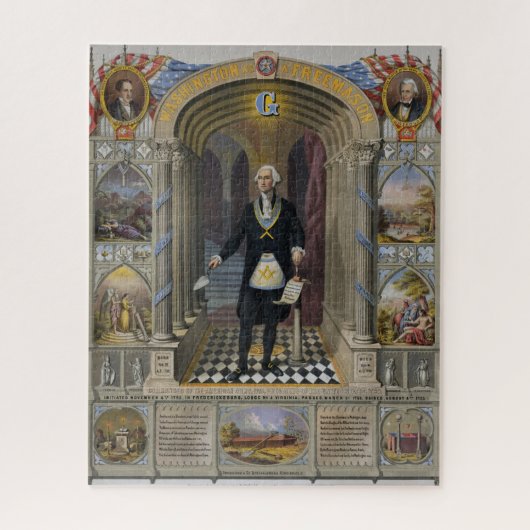 Puzzle Washington Le Mason (Vertical)