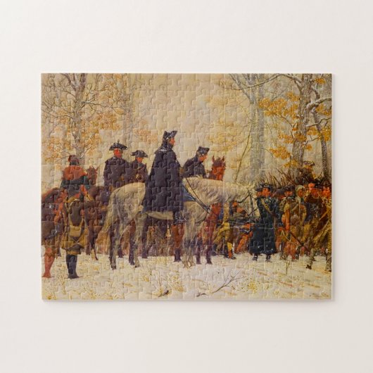 Puzzle Washington Mars Valley Forge William Trego 1883 (Horizontal)