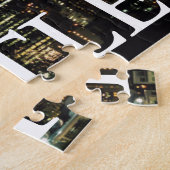 Puzzle Washington, Seattle, Skyline la nuit à partir de K (Côté)