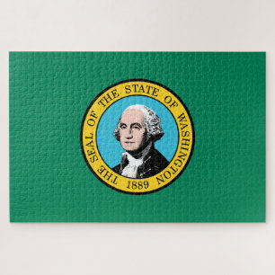 Puzzle Washington State Flag