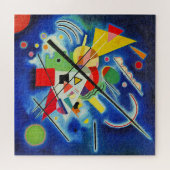 Puzzle Wassily Kandinsky - Blue Painting, (Horizontal)