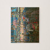 Puzzle Wassily Kandinsky Le Couple à Cheval Art Russe (Vertical)