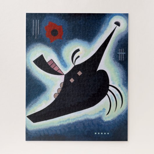 Puzzle Wassily Kandinsky - Noir Pointu. (Vertical)