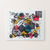 Puzzle Wassily Kandinsky - Petits Mondes et art Abstrait (Horizontal)