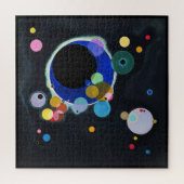Puzzle Wassily Kandinsky, Plusieurs Cercles (Vertical)