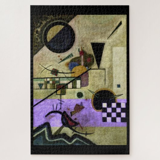 Puzzle Wassily Kandinsky, Sons contrastés, 1924 (Vertical)