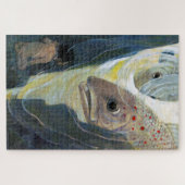 Puzzle Water Baby and Fish, Jessie Willcox Smith (Horizontal)