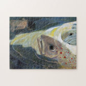 Puzzle Water Baby and Fish, Jessie Willcox Smith (Horizontal)