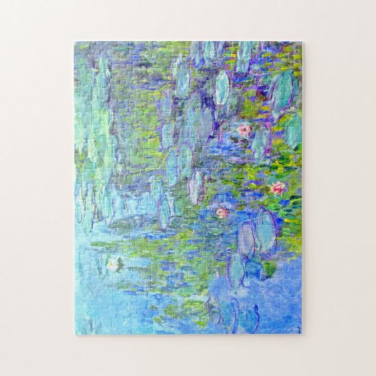 Puzzle Water Lilies by Claude Monet (Vertical)