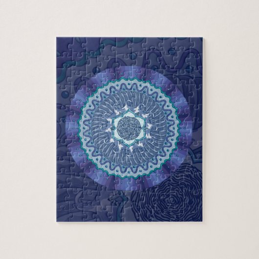 Puzzle Water Mandala (Vertical)