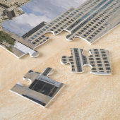 Puzzle Water Tower, Chicago, Illinois, USA (Côté)