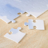 Puzzle Watercolor American Foxhound Snowy Lamppost (Côté)