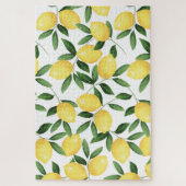 PUZZLE WATERCOLOR LEMONS (Vertical)