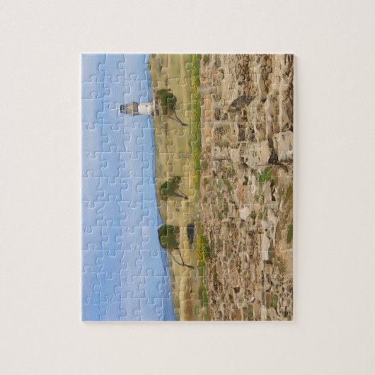 Puzzle Watercolor lighthouse (Vertical)