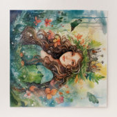 Puzzle Watercolour Forest Princess (Horizontal)