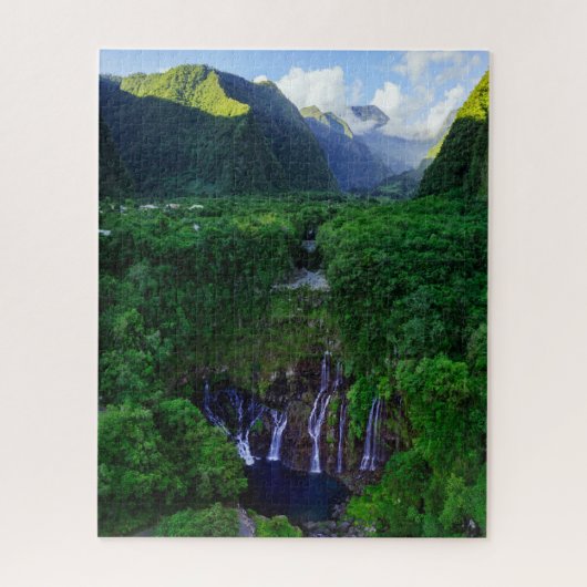 Puzzle Waterfalls | Grand Galet Falls (Vertical)