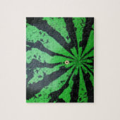 Puzzle Watermelon Football / Soccer Ball (Vertical)