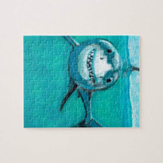 Puzzle "Wayne" le grand requin blanc (Horizontal)