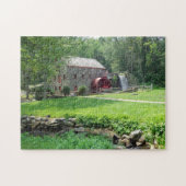 Puzzle Wayside Grist Mill Sudbury MA (Horizontal)