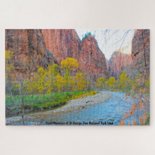 Puzzle We Love St. George Zion National Park Utah Jigsaw