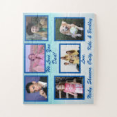 Puzzle "We Love You Dad" Cadeau photo (Vertical)