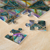 Puzzle Web de Wyrd Matrix de destin - ormeau Shell (Côté)