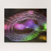 Puzzle Web Disco Style Spider (Horizontal)