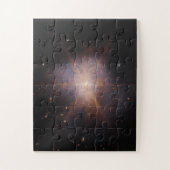 Puzzle WEBB SPACE Image Arp 220 Galaxies Interaction (Vertical)