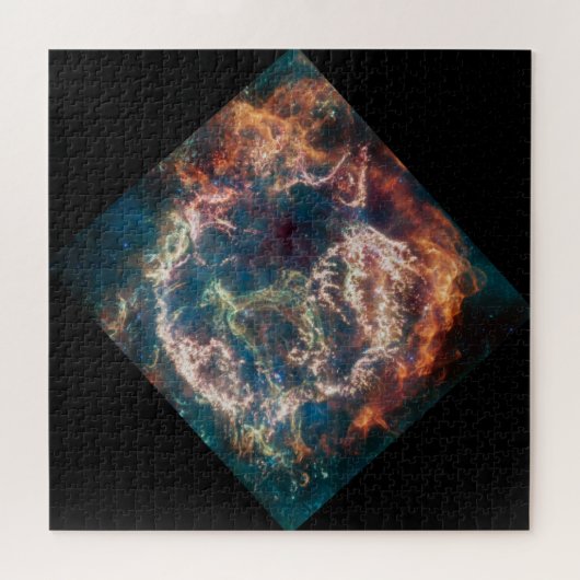 Puzzle WEBB SPACE TELESCOPE Cassiopeia A MIRI Image (Horizontal)