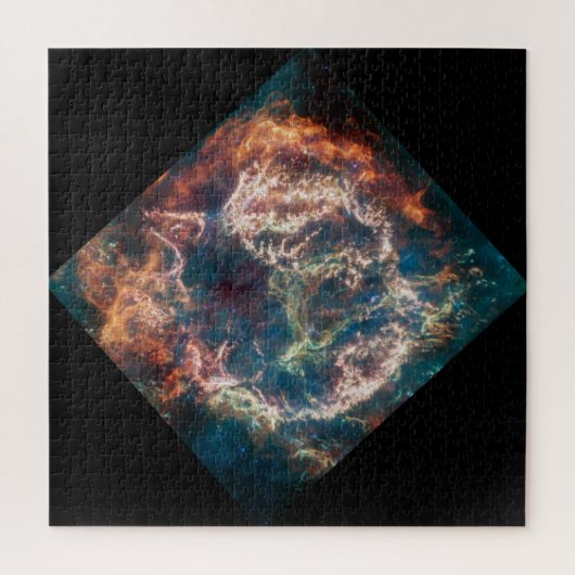 Puzzle WEBB SPACE TELESCOPE Cassiopeia A MIRI Image (Vertical)