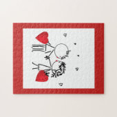 Puzzle Wedding, jour de Valentine (Horizontal)