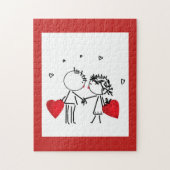 Puzzle Wedding, jour de Valentine (Vertical)