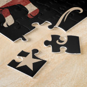 Puzzle Weenie Le Peuple Dachshund 4 juillet (Côté)