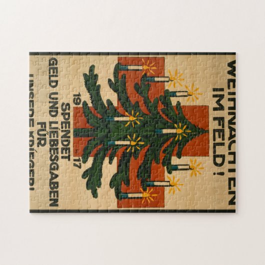 Puzzle Weihnachten Im Feld (Horizontal)