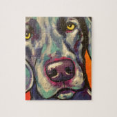 Puzzle weimaraner (Vertical)