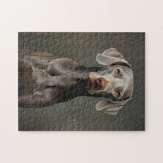 Puzzle Weimaraner (Horizontal)