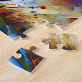 Puzzle Weimaraner Portrait Chien Acrylique Art Print Chie (Côté)