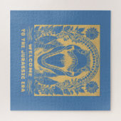 Puzzle Welcome to the Jurassic Era – Dinosaur (Horizontal)