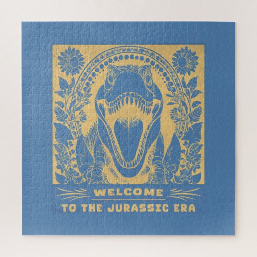 Puzzle Welcome to the Jurassic Era – Dinosaur (Vertical)