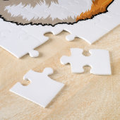 Puzzle Welsh corgi with Crown (Côté)